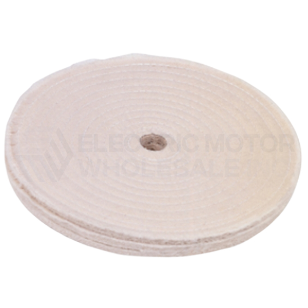 Image for 8" BALDOR Cotton 1/4" Buffing Wheel A82